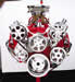 Click here for more information about Billet Specialties 13450PA - Billet Specialties Tru Trac Serpentine Systems with A/C