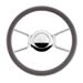 Billet Specialties 30625 - Billet Specialties Half-Wrap Steering Wheels