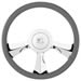Billet Specialties 30735 - Billet Specialties Half-Wrap Steering Wheels