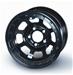 Click here for more information about Bassett Racing Wheel 58DC3IL - Bassett Racing D-Hole IMCA /Wissota Black Powedercoated Wheels