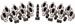 COMP Cams 1105-16 - COMP Cams Hi-Tech Stainless Rocker Arms