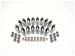 COMP Cams 1418-16 - COMP Cams Magnum Steel Roller Tip Rocker Arms