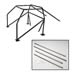 Click here for more information about Competition Engineering 3231 - Competition Engineering Roll Bar Main Hoops