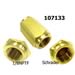 Caspers Electronics 107133 - Caspers Electronics Fuel Pressure Gauge Adapters