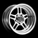 Center Line Wheels Competition Series Split Spoke Polished Wheels
