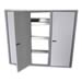 Clear One Trailer Wheelwell Cabinets
