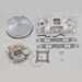 Click here for more information about Summit Racing 03-0166 - Summit Racing® Intake Manifold, Carburetor, and Air Cleaner Pro Packs