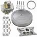 Click here for more information about Summit Racing 03-0167 - Summit Racing® Intake Manifold, Carburetor, and Air Cleaner Pro Packs