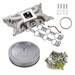 Click here for more information about Summit Racing 03-0173 - Summit Racing® Intake Manifold, Carburetor, and Air Cleaner Pro Packs
