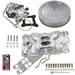 Summit Racing 03-0208 - Summit Racing® Intake Manifold, Carburetor, and Air Cleaner Pro Packs