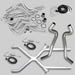 Click here for more information about Summit Racing 05-0086 - Summit Racing® Exhaust System Pro Packs