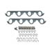 Summit Racing 05-0105 - Summit Racing® Exhaust Gasket and Bolts Pro Packs