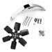 Summit Racing 12-0000 - Summit Racing&amp;#174; Mechanical Fan and Shroud Pro Packs