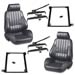 Summit Racing 27-0007 - Summit Racing® Seat and Seat Bracket Pro Packs