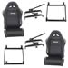 Summit Racing 27-0016 - Summit Racing&amp;#174; Seat and Seat Bracket Pro Packs