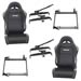 Summit Racing 27-0018 - Summit Racing&amp;#174; Seat and Seat Bracket Pro Packs