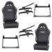 Summit Racing 27-0021 - Summit Racing® Seat and Seat Bracket Pro Packs