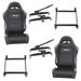 Summit Racing 27-0023 - Summit Racing® Seat and Seat Bracket Pro Packs
