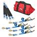Click here for more information about Summit Racing 29-0012 - Summit Racing® Vehicle Tie-Downs and Axle Strap Pro Packs