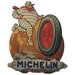 Coker Tire BIB04 - Coker Michelin Vintage Bibendum Metal Signs