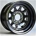 Circle Racing 25580547300 - Circle Racing Wheels Series 25 Black Wheels