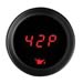Cyberdyne Gauges A010E060Y - Cyberdyne Gauges Digital Red Heat Gauges