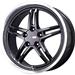 Click here for more information about Cray Wheels 2090CRS505121B70 - Cray Wheels Scorpion Black Wheels with Mirror Lip