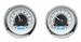 Click here for more information about Dakota Digital VHX-1014-S-B - Dakota Digital Dual Round VHX Analog Gauges