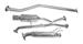 DC Sports SCS7027 - DC Sports Cat-Back Exhaust Systems