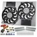 Derale Performance High Output Dual RAD Fan and Shroud Kits