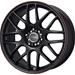 Click here for more information about Drag Wheels DR34157054073BFR1 - Drag Wheels DR-34 Flat Black with Red Stripe Wheels