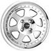 Click here for more information about Drag Wheels DR27157264073S - Drag Wheels DR-27 Silver Wheels with Machined Lip