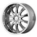 Click here for more information about Diamo 3028566238 - Diamo Chrome 30 Karat Wheels
