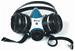 DeVilbiss 900254 - Binks Millennium 3000 Premium Paint Spray Respirators