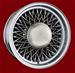 Dayton Wire Wheels 326146922100040 - Dayton Wire Wheels Classic II Cross Well Lace Chrome Wheels