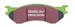 Click here for more information about EBC Brakes DP71267 - EBC Greenstuff 7000 Series SUV Supreme Heavy-Duty Range Organic Brake Pads