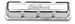 Click here for more information about Edelbrock 4431 - Edelbrock Signature Series Chrome Valve Covers