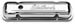 Edelbrock 4456 - Edelbrock Signature Series Chrome Valve Covers