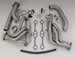 Edelbrock 68793 - Edelbrock TES Tubular Exhaust System Headers with Ti-Tech Coating