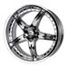Enkei 4378806540CP - Enkei LS-5 Chrome Wheels