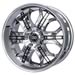 Enkei 4538858735CP - Enkei GRAB6 Chrome with Black Trim Wheels