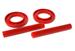 Energy Suspension 4-6102R - Energy Suspension Coil Spring Isolators and Isolator Sets