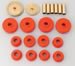 Energy Suspension 3-4102R - Energy Suspension Body Mount Bushings