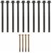 Click here for more information about Fel-Pro QES72196 - Fel-Pro Head Bolt Kits