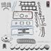 Federal Mogul CSMHP796-300 - Federal Mogul Premium Engine Rebuild Kits