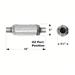 Click here for more information about Flowmaster 2820124 - Flowmaster Universal Catalytic Converters