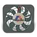 Flex-a-lite 111 - Flex-a-lite Low Profile S-Blade Electric Fans
