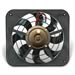 Flex-a-lite 143 - Flex-a-lite Low Profile S-Blade Electric Fans