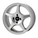 Ford Racing M-1007-S177 - Ford Racing Silver SVT Focus Wheels