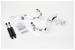 Fesler TH70CH-P - Fesler Built Billet Trunk Hinges